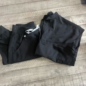 Women’s black figs set